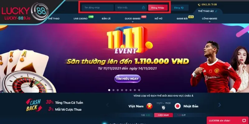 Tìm hiểu các điều kiện khi đăng nhập LUCKY88