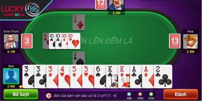 Tiến lên đếm lá tại LUCKY8 là gì?