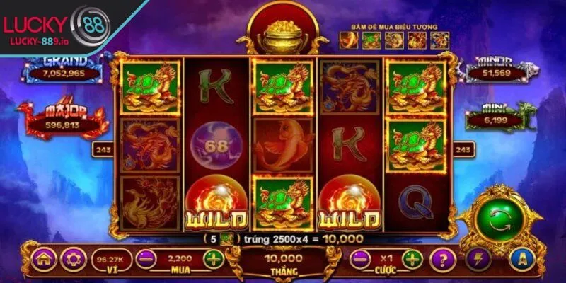 Chơi slots Tứ Linh bằng cách căn thời điểm